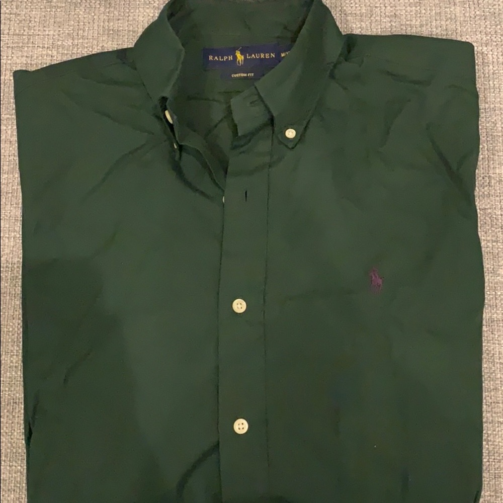 Polo Ralph Lauren Green Long-sleeve Shirt
